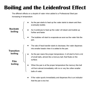 Boiling and the Leidenfrost Effect
